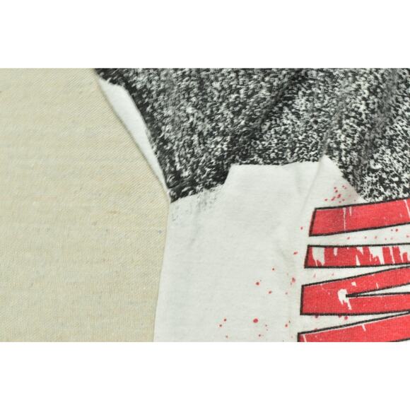 Vintage 1992 Super Bowl XXVI T-Shirt Magic Johnson T's Size XL White Black - Picture 7 of 8